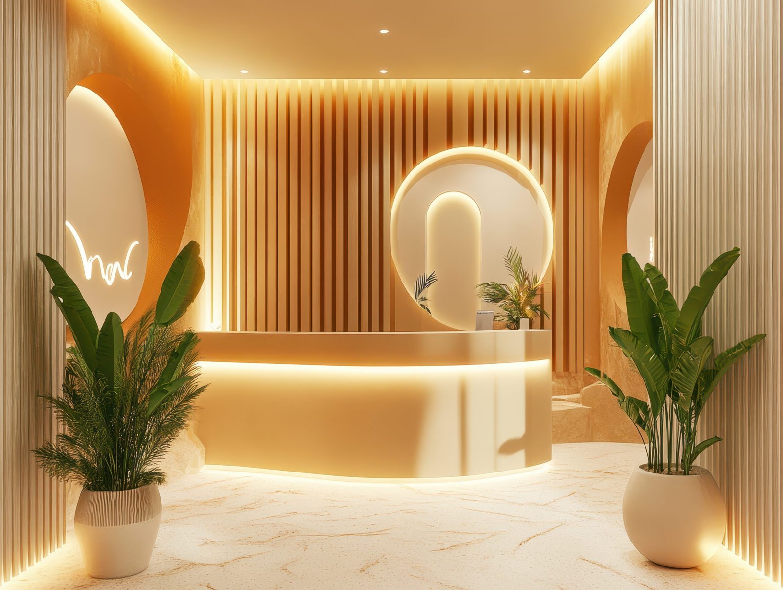 Salon Reception Desk