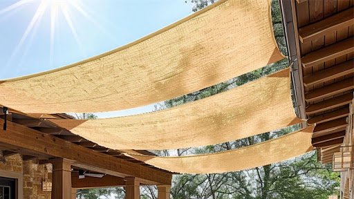Waterproof and Breathable Shade Sails