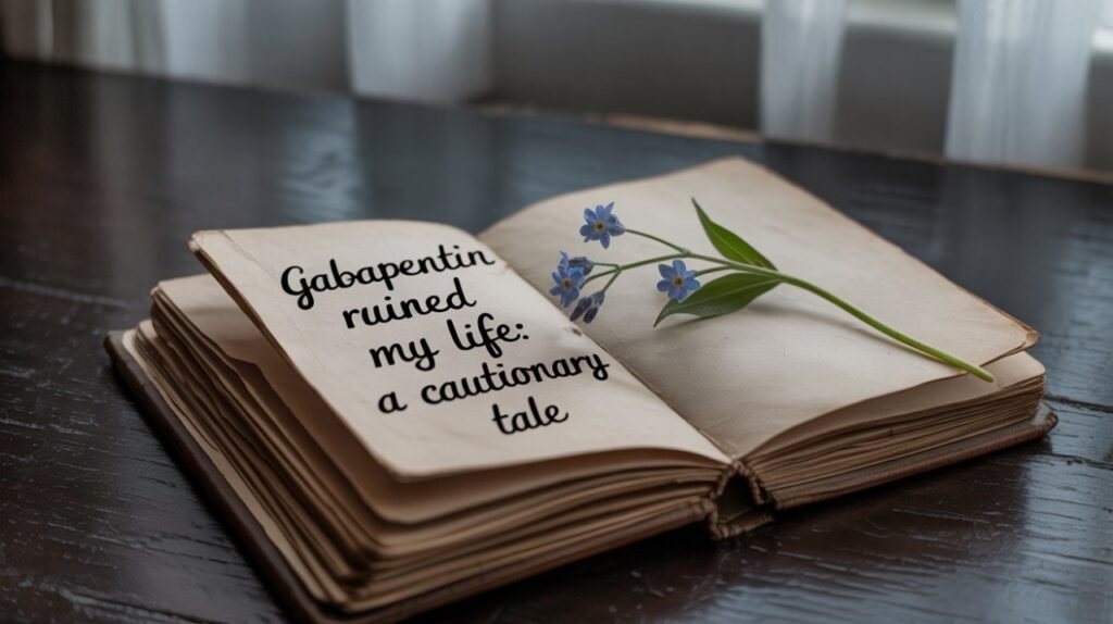 gabapentin ruined my life A Cautionary Tale