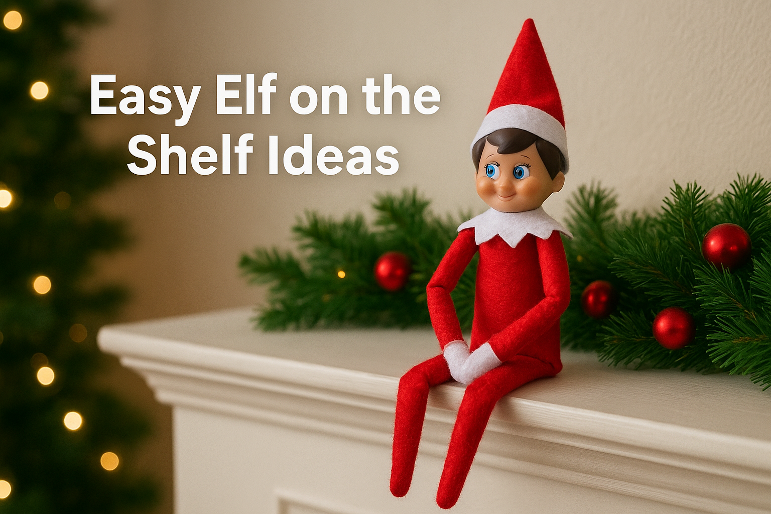 Easy Elf on the Shelf Ideas