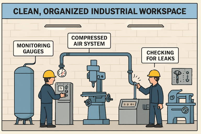 How Reliable Compressed Air Systems Boost Productivity