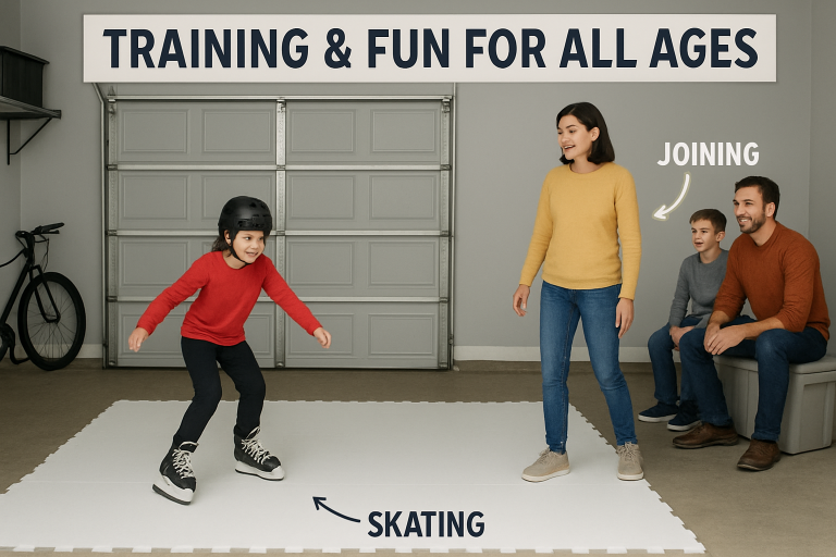 Top Benefits of Synthetic Ice Rinks for Home Training